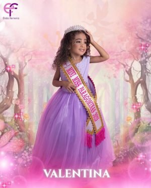 Valentina - 4 anos - Mini Miss Paragominas 2025