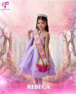 Rebeca - 8 anos - Mini Miss Castanhal 2025