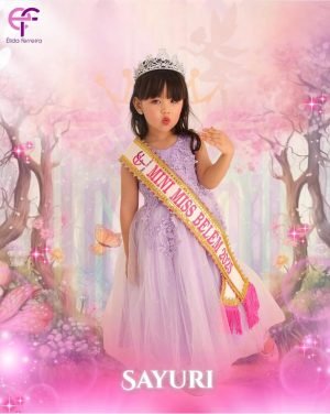 Sayuri - 4 anos - Mini Miss Belém 2025