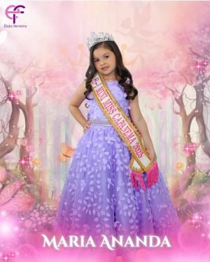 Maria Ananda - 6 anos - Mini Miss Capanema 2026